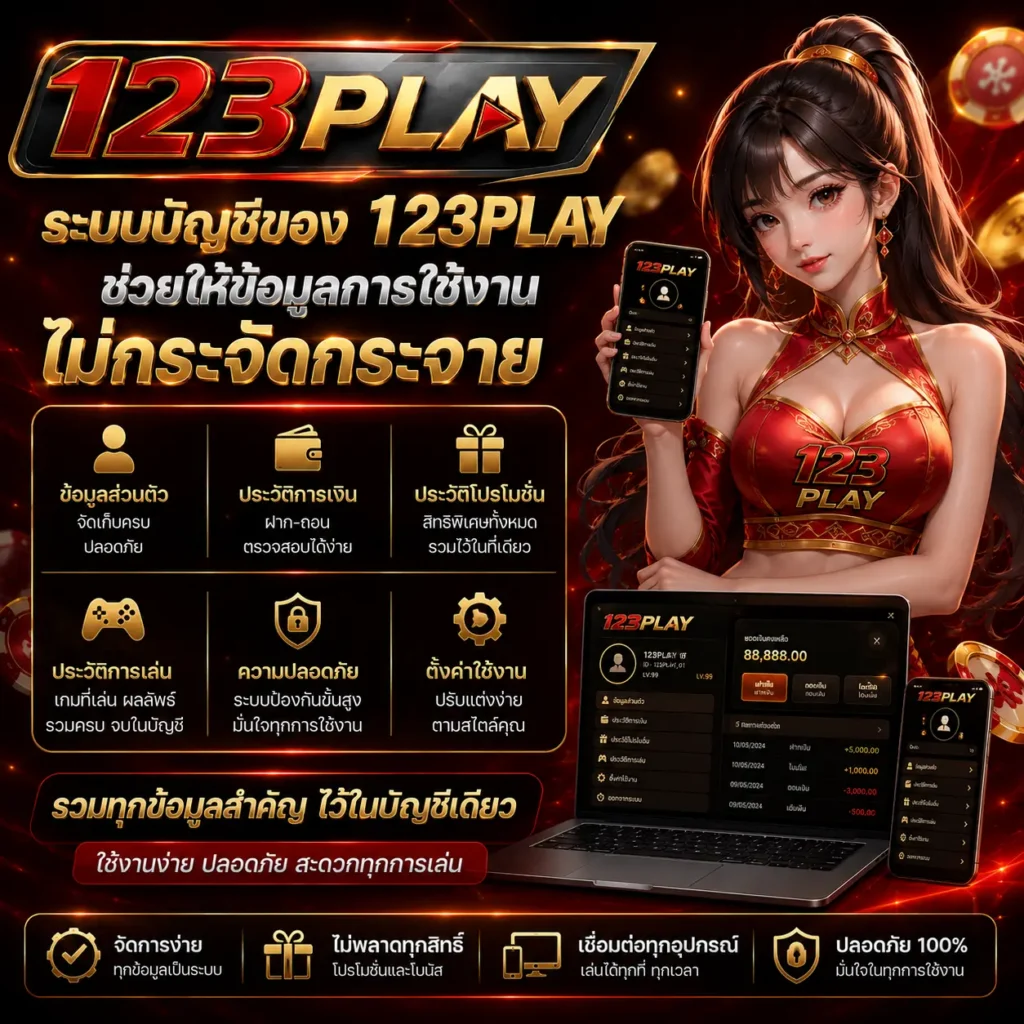 ระบบบัญชี ช่วยให้ข้อมูลการใช้งานไม่กระจัดกระจาย